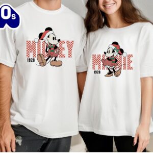 Retro Mickey and Minnie Christmas…