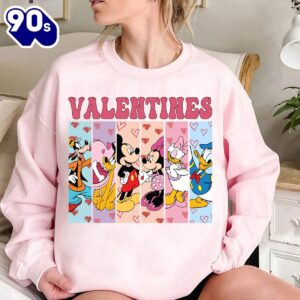 Retro Mickey Minnie Character Disney…