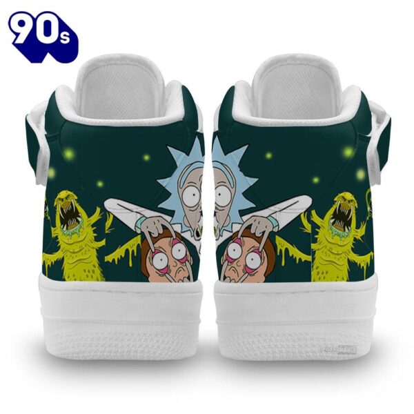 Rick and Morty High Top Air Force Shoes Custom Sneakers For Fans