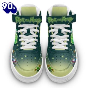 Rick and Morty High Top Air Force Shoes Custom Sneakers For Fans