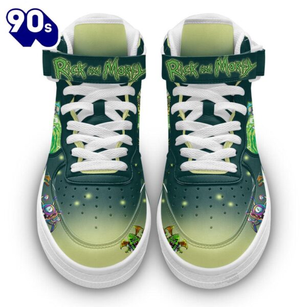 Rick and Morty High Top Air Force Shoes Custom Sneakers For Fans