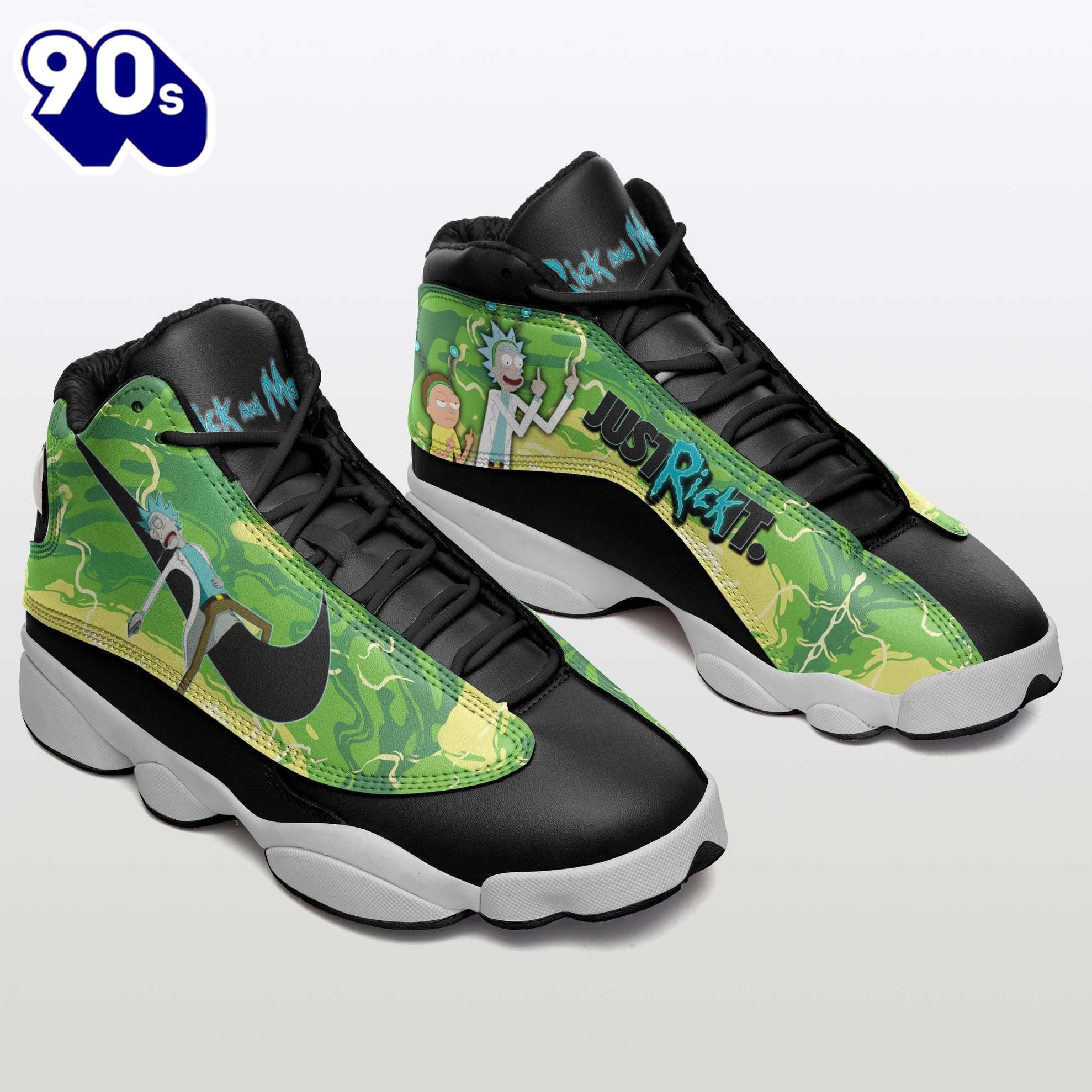 Rick and Morty Shoes CustomAir Jordan 13 Sneakers Rick and Morty Shoes CustomAir Jordan 13 Sneakers