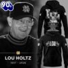 R.I.P Lou Holtz Thank You For The Memories Limited Edition Hoodie Black