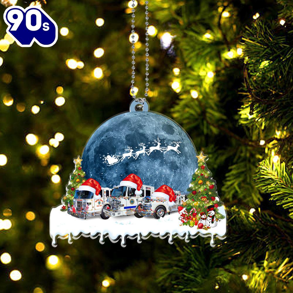 RIVER EDGE FIRE COMPANY #2 Christmas Ornament RIVER EDGE FIRE COMPANY #2 Christmas Ornament