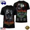 Rob Zombie Marilyn Manson Concert 2026 T Shirt, Viral 3D Music Tee