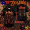 Rob Zombie Tour 2023 Personalized Baseball Jersey, Music Fan Baseball Jersey
