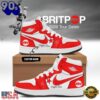 Robbie Williams BRITPOP World Tour 2026 Red Air Jordan 1 Hightop Shoes , Music Sneakers