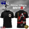 Robbie Williams BRITPOP World Tour 2026 Signature Special 3D Shirt, Viral 3D Music Tee