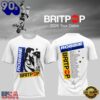 Robbie Williams BRITPOP World Tour 2026 White 3D Shirt , Music New Design T Shirt
