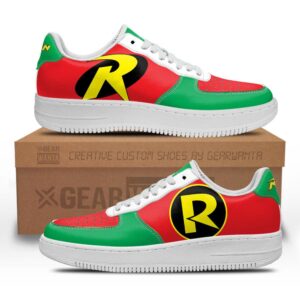 Robin Super Hero Custom Air Sneakers 3 Robin Super Hero Custom Air Sneakers