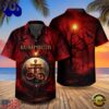 Rock Band Rush Bu2b Art Hawaiian Shirt , Music Beach Hawaiian Shirt