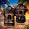 Rock Band Rush Moving Pictures Hawaiian Shirt , Music Beach Hawaiian Shirt