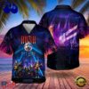 Rock Band Rush R40 Live Summer Aloha Hawaiian Shirt, Music Beach Hawaiian Shirt