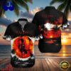 Rock Band Rush Vapor Trails Hawaiian Shirt , Music Beach Hawaiian Shirt