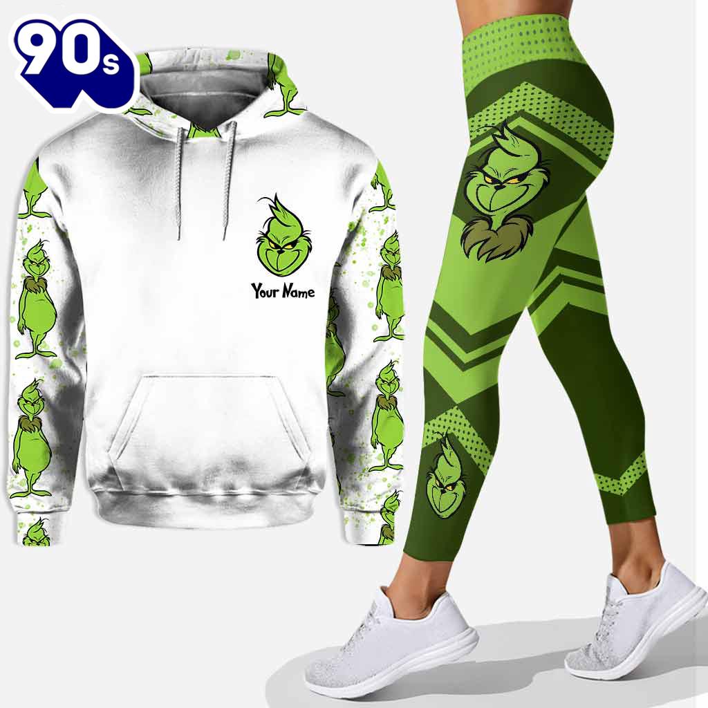 Rock Paper Scissors I Win - Personalized Grinch Hoodie and Leggings set Rock Paper Scissors I Win - Personalized Grinch Hoodie and Leggings set