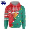 Rooster Christmas For Christmas Hoodie All Over Print  , Pet Christmas 3d Shirt