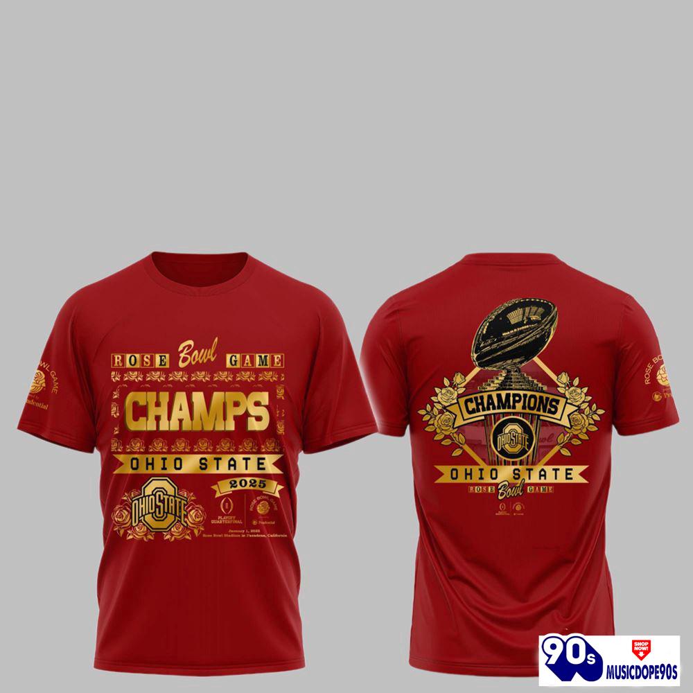 Rose Bowl Game Champs Ohio State 2025 Shirt Rose Bowl Game Champs Ohio State 2025 Shirt