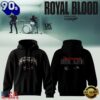 Royal Blood UK Tour 2026 Limited Edition Signature Black Hoodie, Viral 3D Music Tee