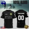 Royal Blood UK Tour 2026 Limited Edition Signature Custom Name & Number T Shirt, Viral 3D Music Tee