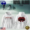 Royal Blood UK Tour 2026 Limited Edition Signature White Hoodie, Viral 3D Music Tee
