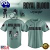 Royal Blood UK Tour 2026 Signature Limited Edition Baseball Jersey, Music Fan Baseball Jersey