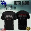 Royal Blood UK Tour 2026 Signed Black T Shirt, Viral 3D Music Tee