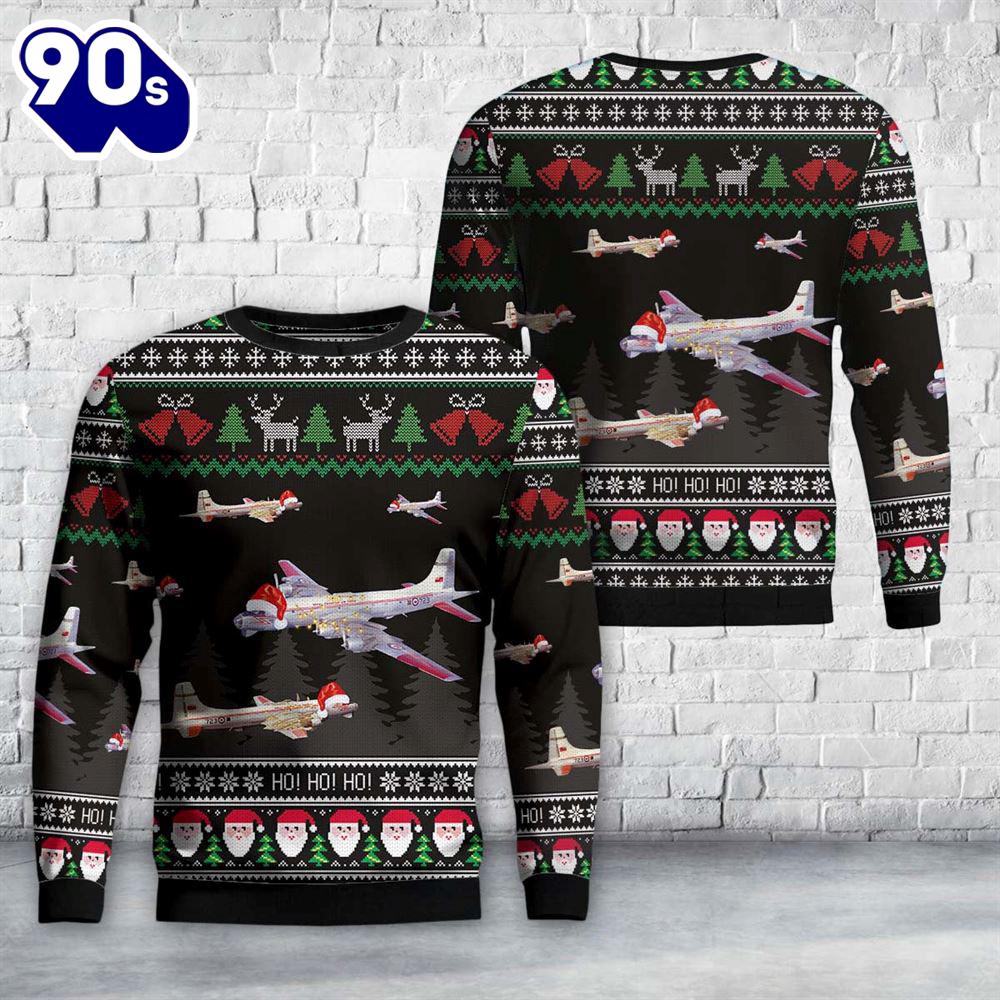 Royal Canadian Air Force Arguses Christmas Sweater Royal Canadian Air Force Arguses Christmas Sweater