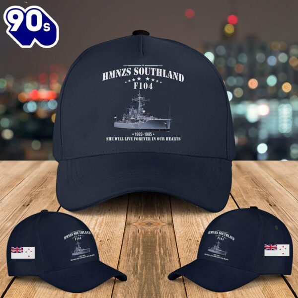 Royal New Zealand Navy HMNZS Southland (F104) Baseball Cap  Gift For Veteran Day