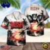 Rush Hemisphere Tour Vintage Hawaiian Shirt, Music Beach Hawaiian Shirt