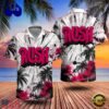 Rush Retro Logo Classic Hawaiian Shirt, Music Beach Hawaiian Shirt