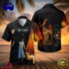 Rush Rock Band Exit Stage Left Hawaiian Shirt, Music Beach Hawaiian Shirt