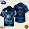Rush Rock Band Fly By Night Hawaiian Shirt, Music Beach Hawaiian Shirt