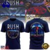 Rush x Cleveland Cavaliers Fifty Something Tour 2026 T Shirt, Viral 3D Music Tee