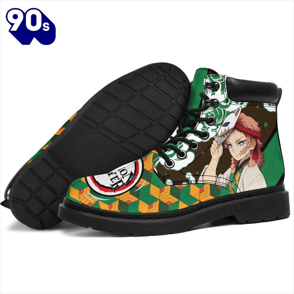 Sabito Leather Boots Shoes Demon Slayer Anime Fan Sabito Leather Boots Shoes Demon Slayer Anime Fan