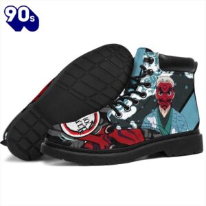 Sakonji Leather Boots Shoes Demon Slayer Anime Custom