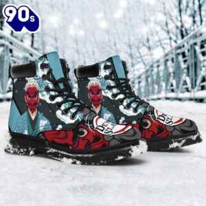 Sakonji Leather Boots Shoes Demon Slayer Anime Custom