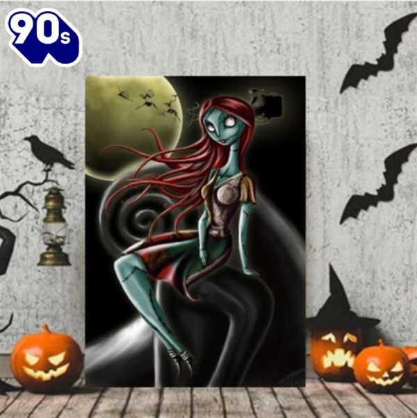 Sally The Nightmare Before Christmas Halloween Canvas Art Decor Home