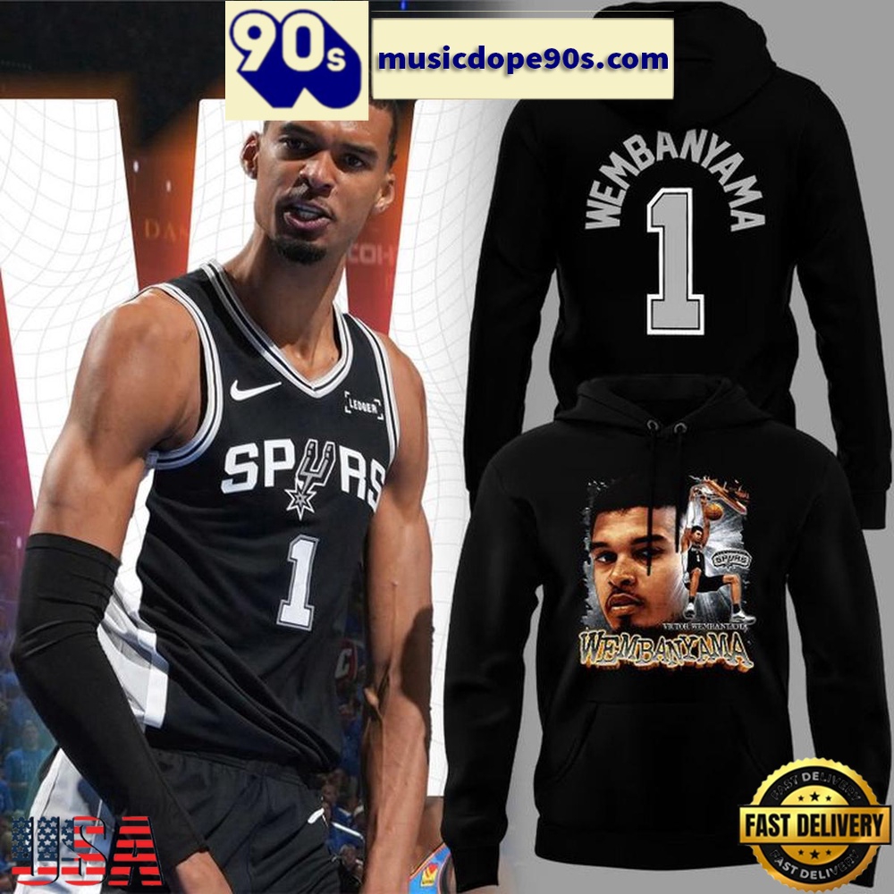 San Antonio Spurs Victor Wembanyama MVP Hoodie Shirt San Antonio Spurs Victor Wembanyama MVP Hoodie Shirt
