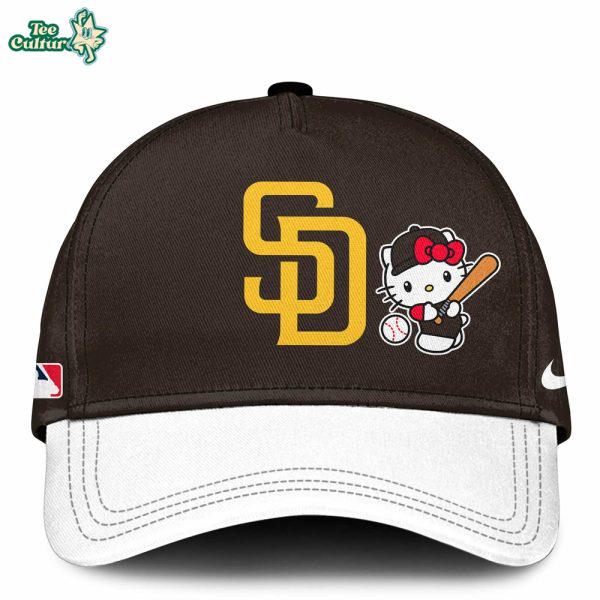San Diego Padres Hello Kitty Special Edition Fan Cap San Diego Padres Hello Kitty Special Edition Fan Cap