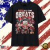 San Francisco 49ers All Time Greats Legends Signature Football T Shirt, Viral 2D Graphic Tee