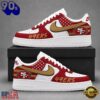 San Francisco 49ers NFL American Flag Football Team Limited Air Force 1 Shoes Sneakers, Trending NFL AF1