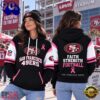 San Francisco 49ers NFL Breast Cancer Awareness Hoodie, Faith Strength Football 3D Shirt, NFL Trending Shirt