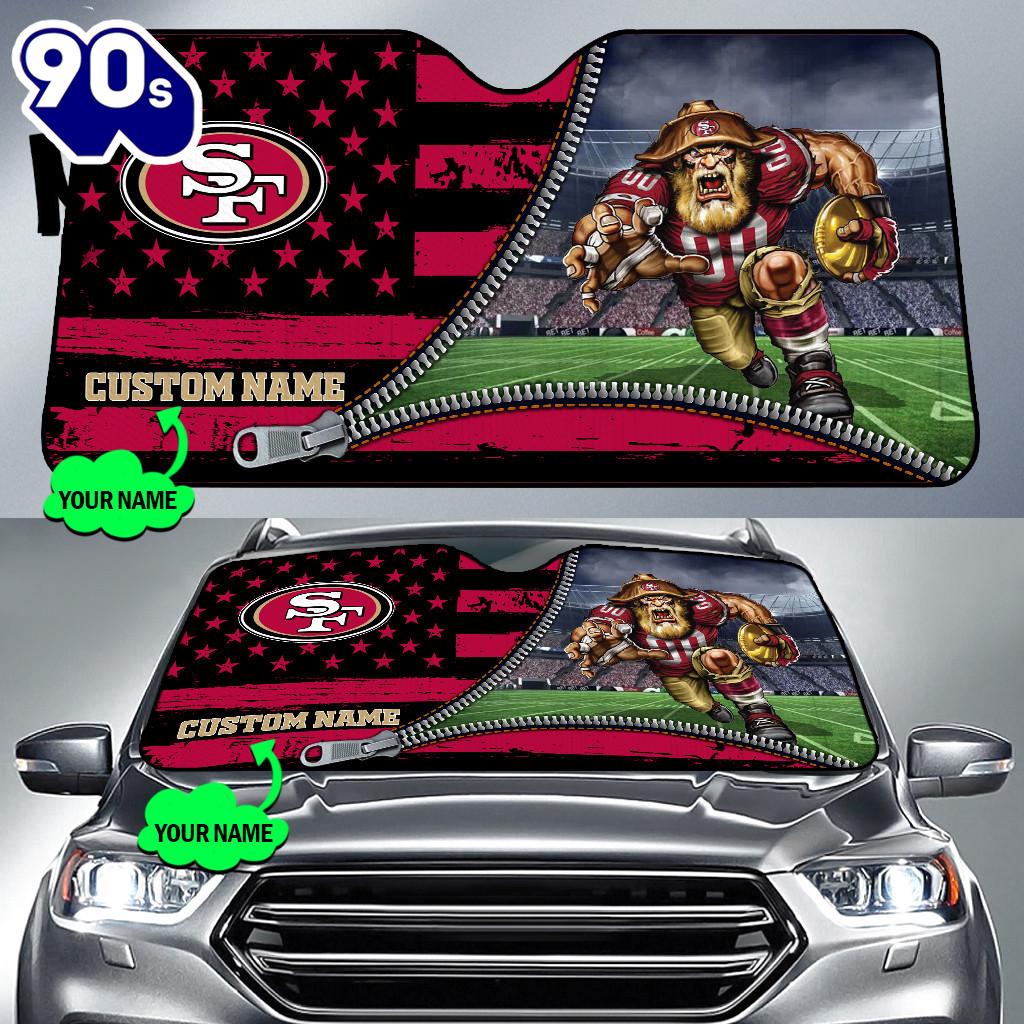 San Francisco 49ers NFL Car Sun Shade
