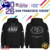 San Francisco 49ers NFL Crucial Catch 2026 Limited Edition Black Hoodie Shirt, NFL Trending Shirt