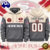 San Francisco 49ers NFL Custom Varsity Colorblock Pullover Hoodie, NFL Trending Shirt