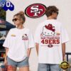 San Francisco 49ers NFL Kitty Burger Game Day Unisex 3D Shirt, NFL Trending Shirt