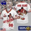 San Francisco 49ers NFL Mickey Quarterback Football Jersey, NFL Football Jersey