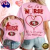 San Francisco 49ers NFL Night Shift Never Misses Game Day Halloween Nurse Unisex 3D Shirt, NFL Trending Shirt