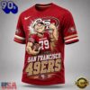 San Francisco 49ers NFL Popeye Bold Cartoon Athletes 3D T Shirt, NFL Trending Shirt