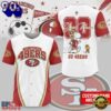 San Francisco 49ers NFL Snoopy Ultimate Game Day Personalized Jersey Shirt, Trending NFL Jersey